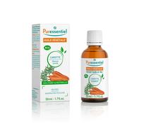 Puressentiel - Huile Végétale de Carotte - Riche en Caroténoïdes - Bio - 100 pourcent naturelle - Vegan et Cruelty free - Effet bonne mine - 50 ml