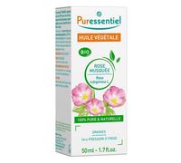 Puressentiel - Huile Végétale Rose Musquée - Bio - 100 pourcent pure et naturelle - 50 ml