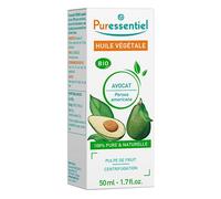 Puressentiel - Huile Végétale d’Avocat - Riche en acides gras - e Bio - 100 pourcent pure et naturelle - Vegan et Cruelty free - Made in France - 50 ml