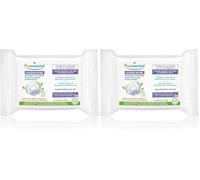 Puressentiel - Hygiène intime - Lingettes intimes - Nettoyantes et rafraîchissantes - Muqueuses et peaux sensibles - Hydratation longue durée 24H - Usage quotidien - x25 (Lot de 2)