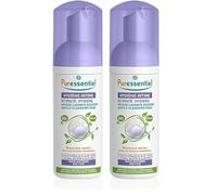 Puressentiel - Hygiène Intime - Mousse Lavante Douceur - Aux 3 eaux florales et à l'aloé vera - Bio - Usage quotidien pour apaiser les muqueuses irritées - 150 ml (Lot de 2)
