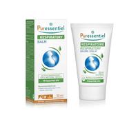 Puressentiel - Respiratoire - Baume de Massage aux 19 Huiles Essentielles - Aide à apaiser les voies respiratoires - Actifs 100% d'origine naturelle - 50 ml