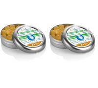 Puressentiel - Respiratoire - Gommes Menthe Eucalyptus à l'Huile Essentielle de Menthe - Apaisant pour la gorge - Sans sucre - 45 g (Lot de 2)