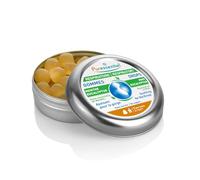 Puressentiel - Respiratoire - Gommes Menthe Eucalyptus à l'Huile Essentielle de Menthe - Apaisant pour la gorge - Sans sucre - 45 g