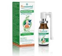 Puressentiel - Respiratoire - Spray Gorge - Aide à adoucir la gorge - Actifs 100 pourcent d'origine naturelle - 15 ml