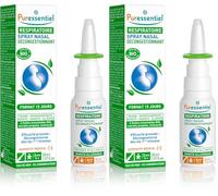 Puressentiel - Respiratoire - Spray Nasal Protection Allergies - Aux huiles essentielles Bio - Préserve contre les symptômes d'allergies - Pollens, poussière, poils d'animaux - 20 ml (Lot de 2)
