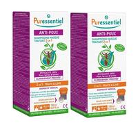 Puressentiel - Shampooing traitant 2 en 1 avec peigne - 2x150ml