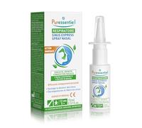 Puressentiel Respiratoire Spray nasal Sinus Express – Huiles essentielles bio – 15 ml