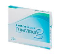 PureVision 2 (3 lentilles) Puissance: +1.00, BC: 8.60, Diamètre: 14.00 +1.00
