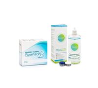 PureVision 2 (6 lentilles) + Solunate Multi-Purpose 400 ml avec étui