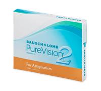 PureVision 2 for Astigmatism (3 lentilles) Puissance: -3.75, BC: 8.90, Diamètre: 14.50, Cylindre: -0.75, Axe: 100° -3.75