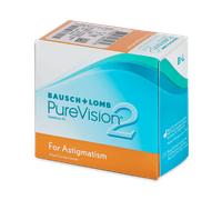PureVision 2 for Astigmatism (6 lentilles) Puissance: -1.00, BC: 8.90, Diamètre: 14.50, Cylindre: -0.75, Axe: 20° -1.00