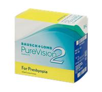 PureVision 2 for Presbyopia (6 lentilles) Puissance: -4.00, BC: 8.60, Diamètre: 14.00, Addition: Low (+0.75 - +1.50) -4.00