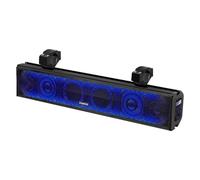 purevox Barre de son UTV, barre de son ATV de 66 cm, synchronisation de la musique, lumières multicolores, barre de son SXS étanche, Bluetooth, pour chariot de golf Polaris RZR Can-Am Defender