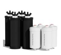Purewell Ensemble d'éléments de purification PF-3 et FL-2 à 8 étapes, filtres de rechange pour filtres ProOne® et Berkey®, système de filtre à eau ProOne® Big+ ou Berkey® Big+ et système Purewell (lot
