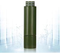 Purewell Filtre à eau remplaçable pour purificateur d'eau portable - Pompe de filtration d'eau d'urgence avec filtre intégré à 4 niveaux pour camping, randonnée, sac à dos.