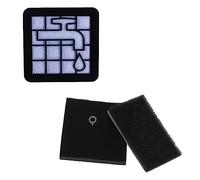 PURexpert (2 Pack) XV1220/01 Kit de Remplacement de Filtre pour Philips Aspirateur sans Sac Série 2000 (Remplacement CP1101/01,CP1102/01)