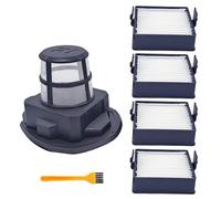 PURexpert Filtre de rechange et 4 filtres HEPA réutilisables et lavables pour aspirateur à main Ryobi 18V ONE+ Lithium-ion P7131, R18HV-0