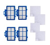 PURexpert Filtre d'entrée Et Filtre sortie Pour Philips Série 2000 Powergo Aspirateur Avec Sac FC8240/09, FC8241/09, FC8242/09,FC8245/09 (Replacement CP0537/01 Et CP0538/01) (4 Pack)
