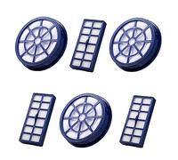 PURexpert Lot de 3 filtres de rechange réutilisables et lavables pour aspirateur Hoover Breeze Series sans sac (alternative au kit pré-moteur et filtre d'échappement Hoover U81)