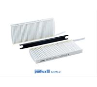 PURFLUX AH273-2 Filtre d'habitacle Filtre pollens MERCEDES NISSAN OPEL RENAULT