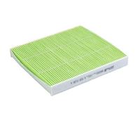 Purflux CabinHepa+ Filtre habitacle Hepa voiture, protège des allergènes, pollen, poussières, anti moisissure, particules fines automobile AHH392 Audi A3, Vert