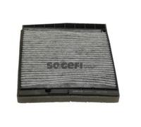 PURFLUX Filtre D'Habitacle à Charbon Activé pour Volvo XC90 I 275 V70 II Noir