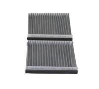 PURFLUX Filtre d'habitacle AHC177-2 Filtre à charbon actif Hauteur: 30 Largeur: 138 Longueur: 175