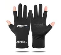 PURFUN Gants d'été anti-UV, protection solaire, gants de conduite pour homme et femme, minces, respirants, hautement élastiques, gants de sport antidérapants pour la course à pied, la pêche, le