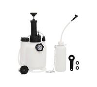 Purgeur de frein blanc et noir 3 L, purgeur de liquide de frein, kit de purge d'embrayage, outil de purge d'embrayage, purgeur d'embrayage
