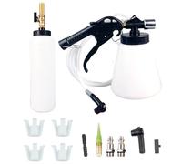 Purgeur de frein de voiture - Bouteille à pression de liquide manuelle - Kit professionnel pour une personne - Pompe à vide avec système ABS - Connecteur de crochet de suspension - Kit de purge