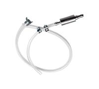Purgeur De Frein pour Moto 3 Pièces Purge De Tube De Valve Tuyau D'Huile De Frein Moto Unidirectionnelle en Aluminium, Colliers De Serrage Inclus pour Motocyclettes, Véhicules Électriques Et Voitures