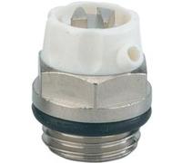 Purgeur radiateur WATTS INDUSTRIES L0256315 15 mm orientable à carré Corps nickelé Bouchon blanc