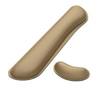 PURIAYA Repose-poignet pour clavier, coussin de poignet en mousse à mémoire de forme pour taper facilement et soulager la douleur, tapis de poignet pour souris, support de poignet antidérapant pour