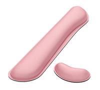 PURIAYA Repose-poignet pour clavier, coussin de poignet en mousse à mémoire de forme pour une saisie facile et soulagement de la douleur, tapis de poignet pour souris, support de poignet antidérapant