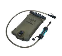 Puribag Adventure Vessie : poche d'hydratation de 2 litres avec filtre - Poche à eau de rechange compatible avec d'autres systèmes d'hydratation de sac à dos, parfaite pour la randonnée, et le vélo