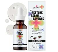 Purifect by Symphony Beauty Restore Repair Reverse Niacinamide Eye Serum with Vitamin E Oil, Anti-Aging Niacinamide Serum Helps Restore Elasticity and Lighten Dark Circles 30ml