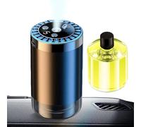 Purificateur auto connecté - Décor parfumé USB à 7 couleurs | Brumeur olfactif véhicule | Marche/arrêt auto, batterie intégrée 50ml huile essentielle - voyages, congés, bureau, maison, plage, randonné