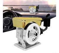 Purificateur automatique rotatif pour voiture avec énergie solaire, design vintage pour une expérience parfumée unique (eau de Cologne)