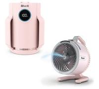 Purificateur d’air Compact Pro Shark et Ventilateur avec brume intégrée Shark FlexBreeze HydroGo - Rose