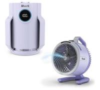 Purificateur d’air Compact Pro Shark et Ventilateur brumisateur Shark FlexBreeze HydroGo - Lavande