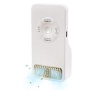 Purificateur d’Air en ABS - Ioniseur Mini 12,5cm, Nettoyant d’Odeurs Silencieux et Portable | Désodorisant Rechargeable, Purificateur d’Air à Faible Bruit avec Minuterie et Capteur pour Réfrigérateur,