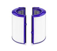 Purificateur d'air 2-en-1 compatible avec Dyson PH01, HP07, HP10, TP07, TP10, TP09, HP09, HP06 et TP06 : ventilateur combiné en verre 360° for une diffusion de chaleur, de fraîcheur et d'humidité.