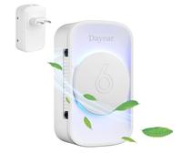 Purificateur d'Air /2Pcs, Dayear Plug-in Negative Ion Purifier Mini Air Purifier Purificateur Ioniseur d'Air pour Chambre/Maison/Salon/Chambre d’Animaux,Purifier les Odeurs,3 modes d'éclairage LED