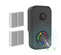 Purificateur d'Air à Ions Négatifs pour Chambre,Filtre Purificateur d'Air | Filtre Ioniseur Réducteur d'Odeurs - pour Animaux Chambre Cuisine Bureau Voiture Odeurs