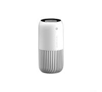 Purificateur d'air, alimentation USB-C 3 W, purificateur portable avec filtration haute efficacité, élimine pour voiture, cuisine, salle de bain (blanc)