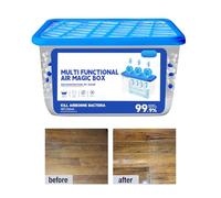 Purificateur d'Air - Boîte de Nettoyage pour la Poussière de 350 ml - Absorbeur d'Odeurs | pour Garage Chambre d'Placard Dortoir Appartement Hotel