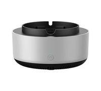 Purificateur d'air cendrier 2 1, cendrier électronique intelligent anti-buée avec filtre | ioniseur d'air portable à ions négatifs pour activités commerciales, voitures, maison bureau