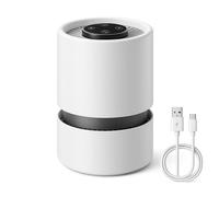 Purificateur d'Air Chambre, Filtration Efficace contre Allergies et Odeurs, Silencieux, 5W Économie d'Énergie, 3 Vitesses