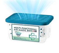 Purificateur d'air compact et petit pour espaces réduits - 230 g - Purificateur d'air avec contrôle des odeurs - Éliminateur d'odeurs | Pour salle de bain, cuisine, chambre, bureau, cave, garage et